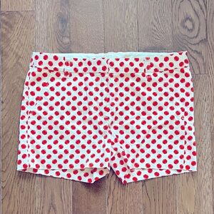 Crewcuts Red Apple Dots Women's Shorts